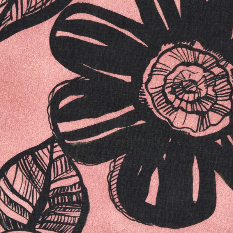 batiste, printed cotton 'pink mood'
