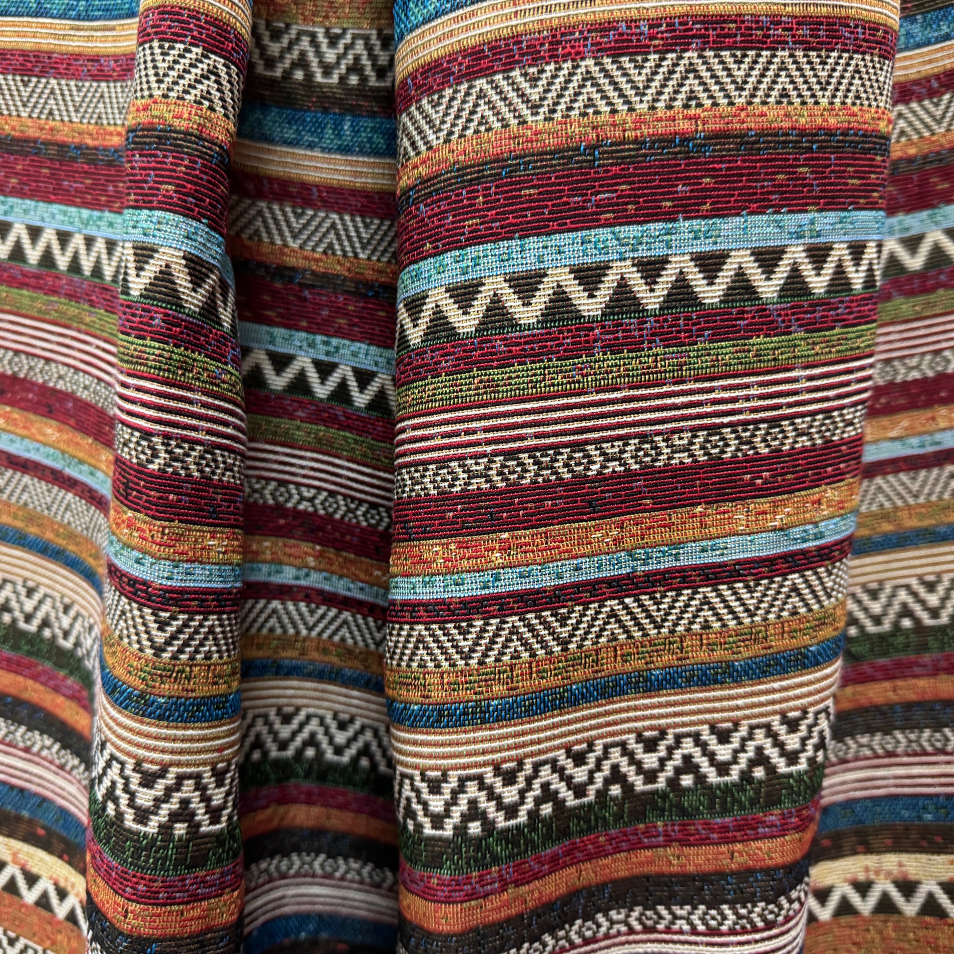 'terrawave' woven jacquard tapestry