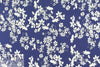 NY designer marine/white blossoms ITY knit