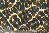 NY designer earthy leaf graphic ITY knit
