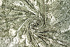 loden/white decorative floral ITY knit