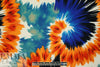 CA designer bold and bright print ITY knit