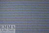 Italian denim look 'flower chain' jacquard woven .625 yds