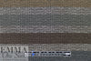 Italian horizontal stripe jacquard suiting- earth/slate/metallic 2 yd