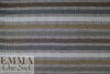 Italian horizontal stripe jacquard suiting- earth/slate/metallic 2 yd
