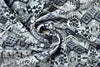 Italian cotton blend tribal graphic vertical stretch jacquard 1.5 yd