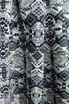 Italian cotton blend tribal graphic vertical stretch jacquard 1.5 yd