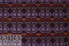 Italian 'mulberry mirror' wool blend jacquard - lilac/mulberry 1.625 yd