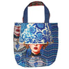 Dutch 'baroque blooms' canvas bag panel *pattern included*