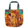 Dutch 'golden peacock/Klimt study' canvas bag panel *pattern included*