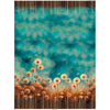 jersey, cotton/elastic Dutch dress panel print 'Dapper Dandelion'