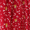 Kokka Japan "Echino Fox" cotton lawn - red