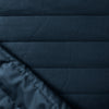 MTM water-repellent quilted jacketwear, Oeko-Tex - indigo .75 yds