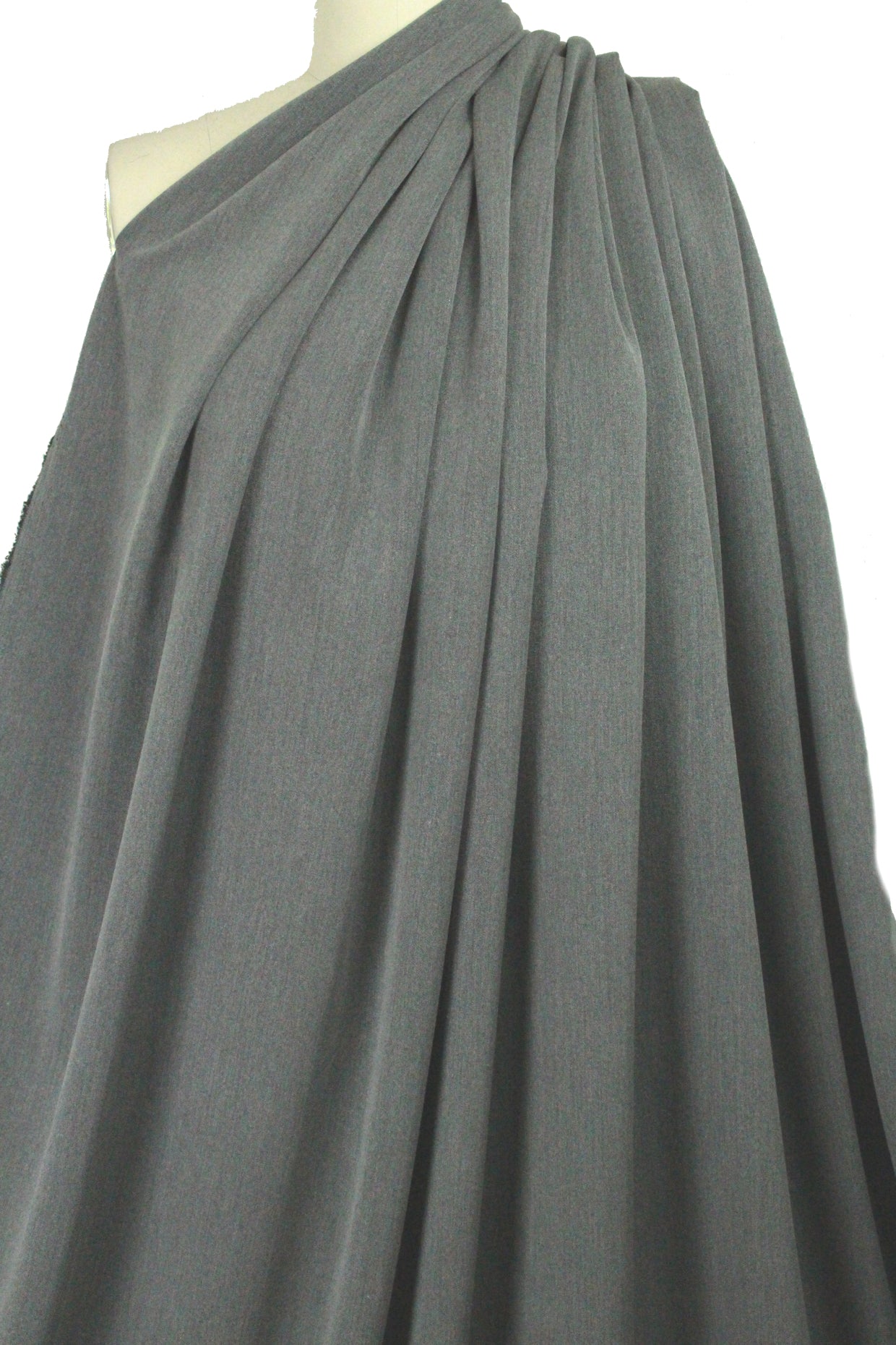 RPL bottomweight stretch gabardine - charcoal 1 yard