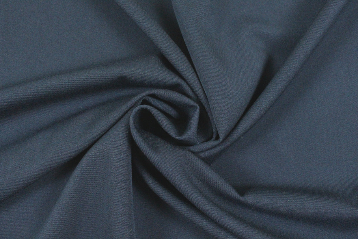 RPL bottomweight stretch gabardine - navy .75 yds