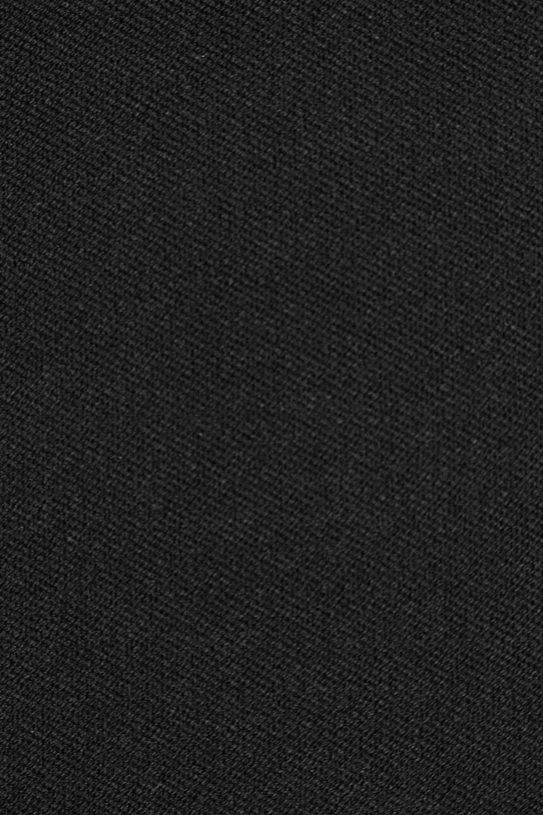 RPL bottomweight stretch woven - black .75 yds