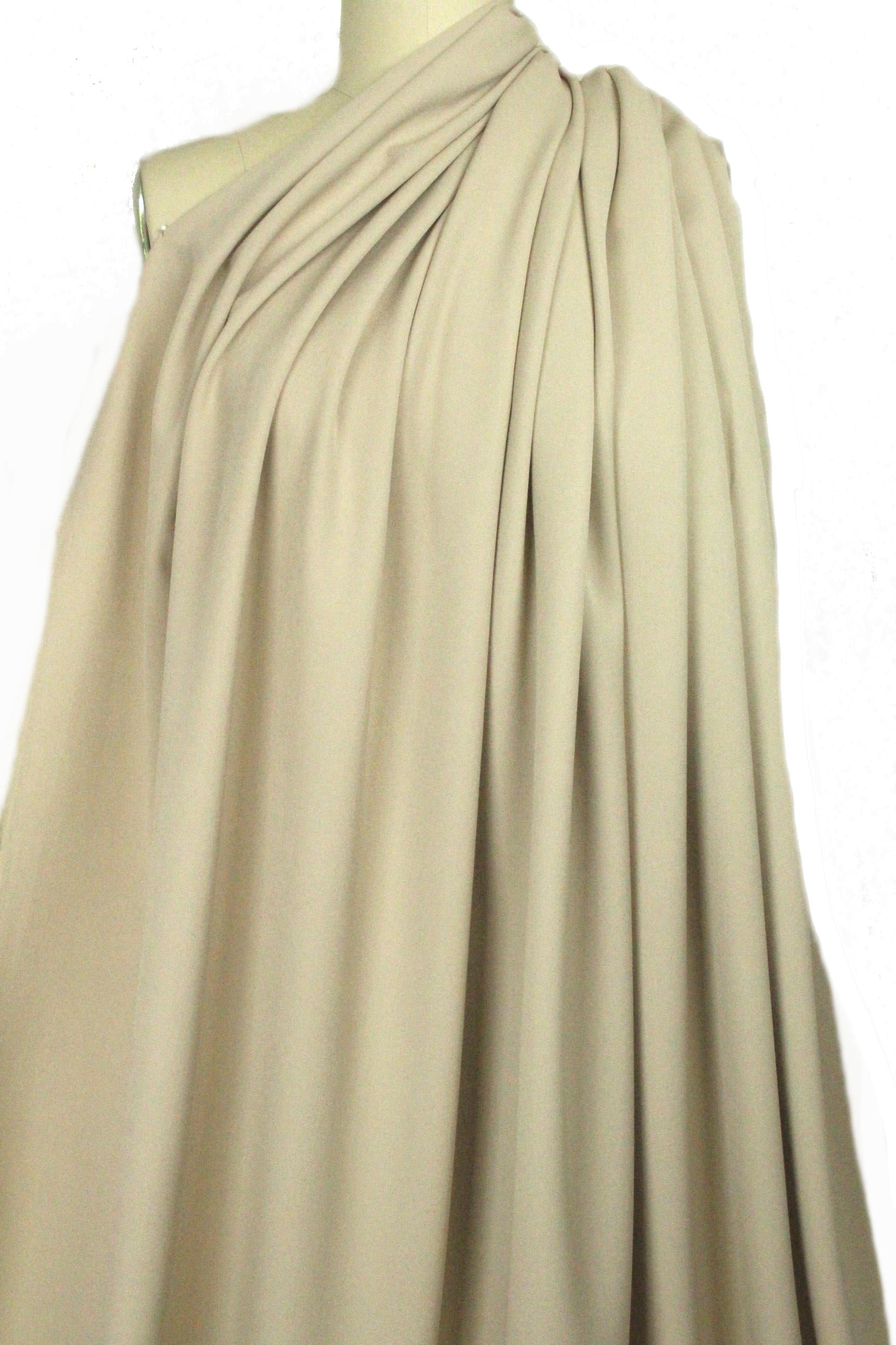 RPL bottomweight stretch gabardine - khaki 2 yds