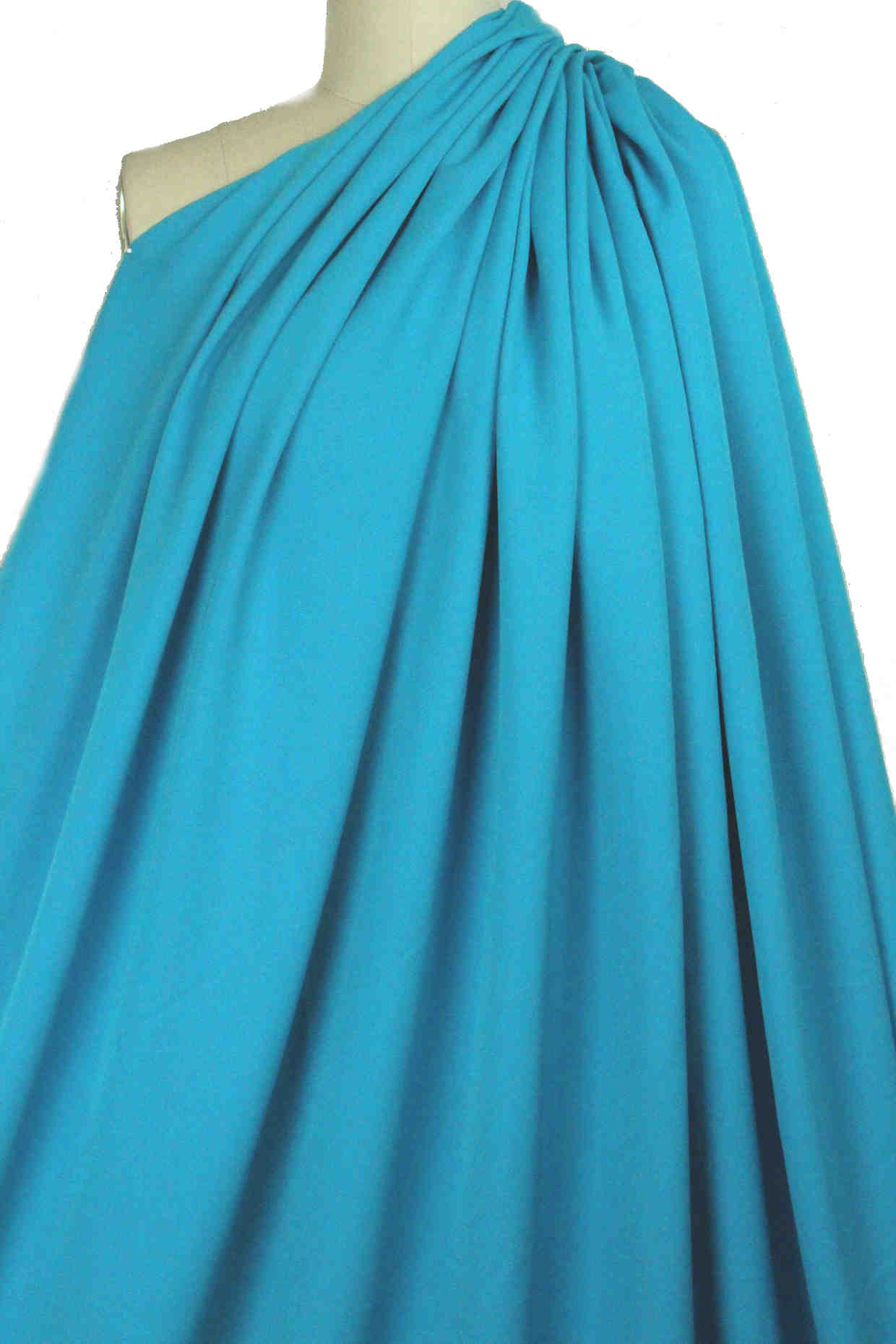 RPL bottomweight stretch gabardine - turq 1.4 yds