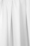RPL stretch gabardine - white 1.125 yds Minor Flaw