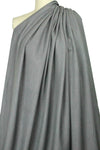 RPL bottomweight stretch gabardine - ash grey 1.5 yds