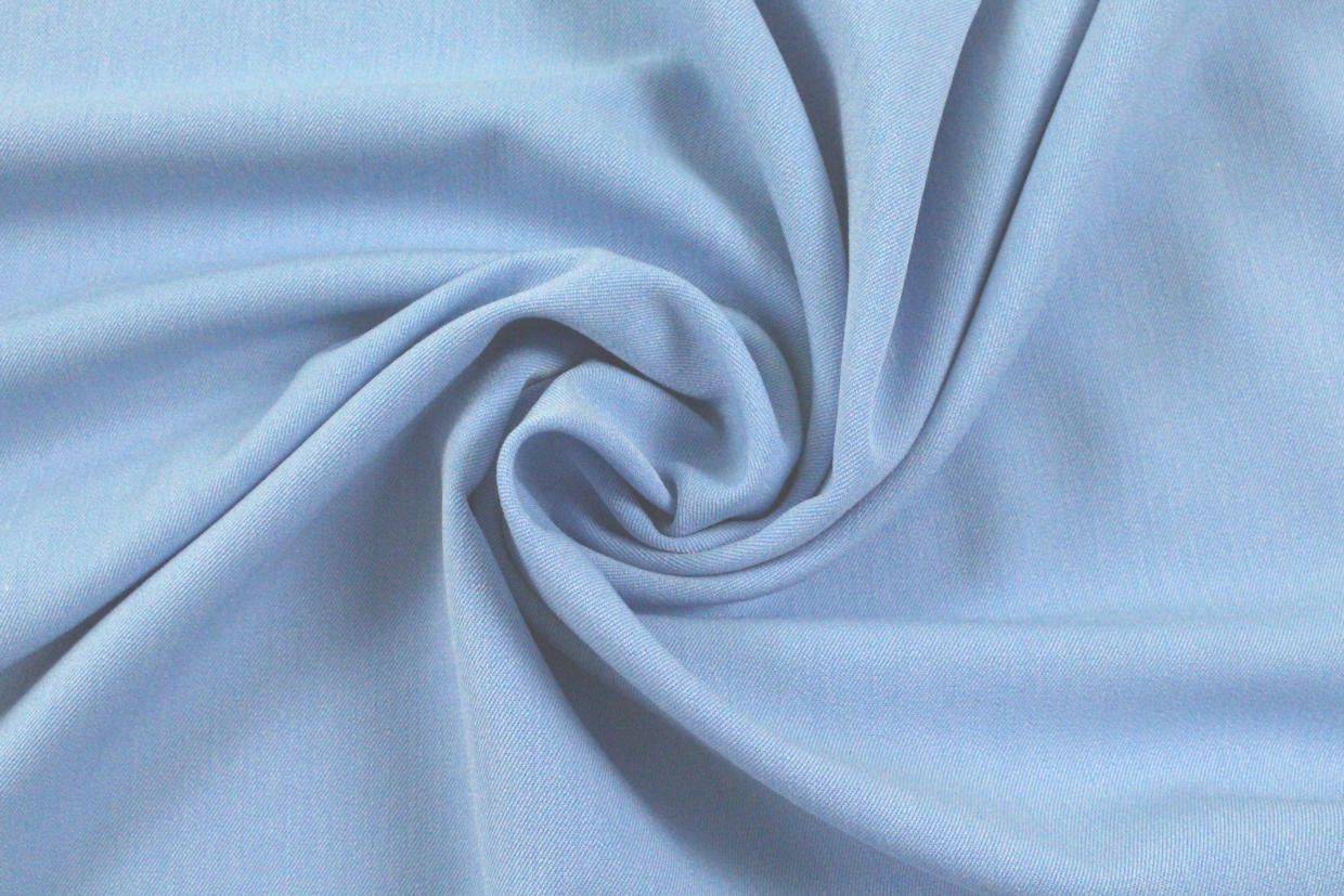 RPL bottomweight stretch gabardine - peri blue 1.5 yds