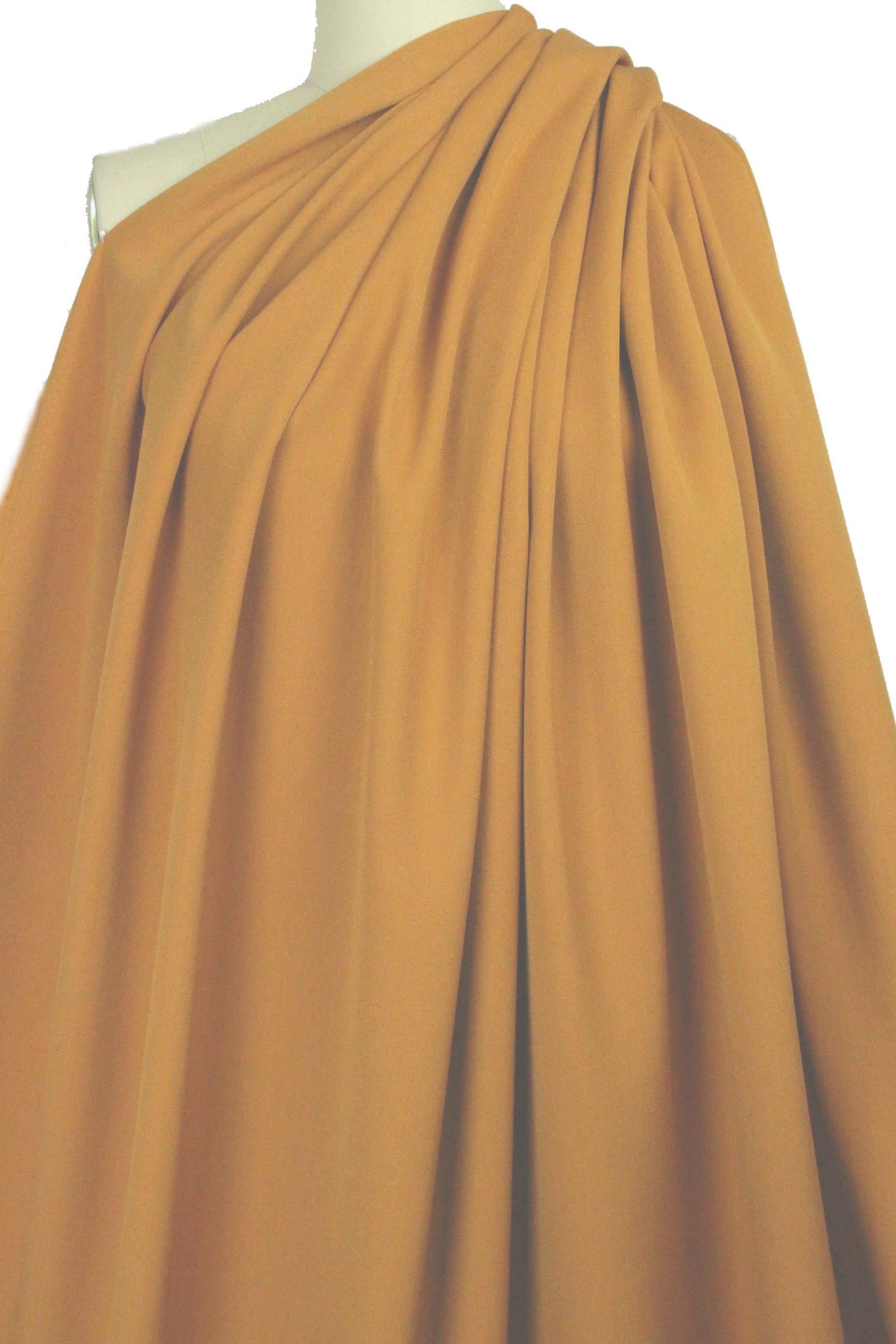 RPL bottomweight stretch gabardine - curry 1.5 yds