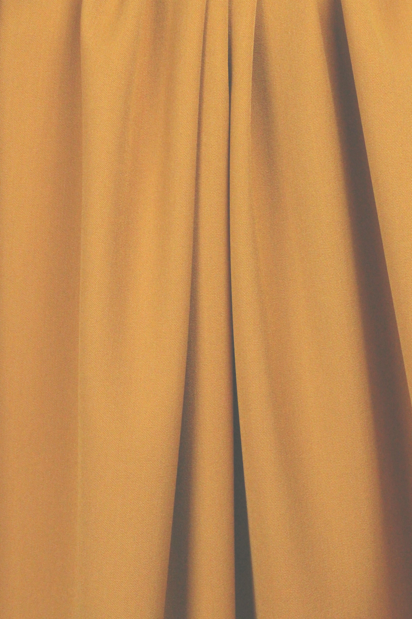 RPL bottomweight stretch gabardine - curry 1.625 yds