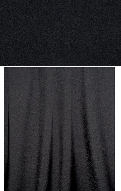 RPL bottomweight stretch woven - black .75 yds