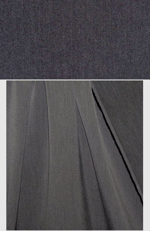 RPL bottomweight stretch gabardine - charcoal 1 yard