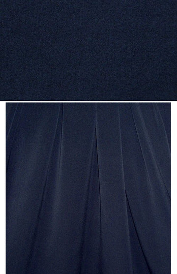 RPL bottomweight stretch gabardine - navy .75 yds