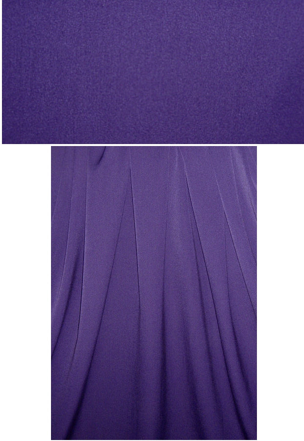 RPL bottomweight stretch gabardine - purple 2.25 yd