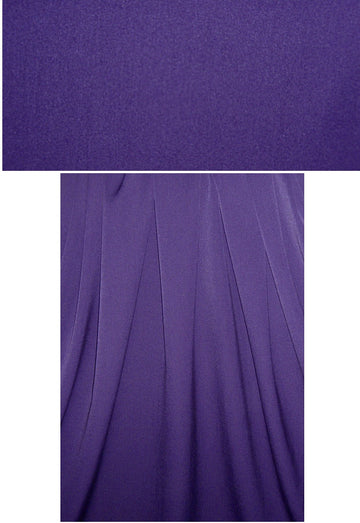 RPL bottomweight stretch gabardine - purple 2.25 yd