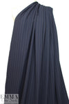 NY designer RPL stretch woven - midnight stripe 2 yds