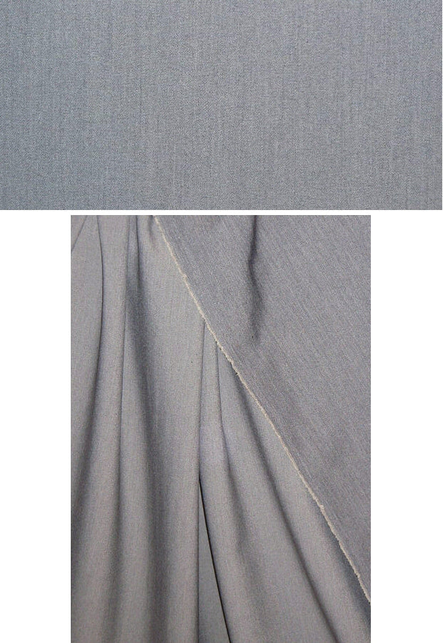 RPL bottomweight stretch woven - ash grey .66 yds