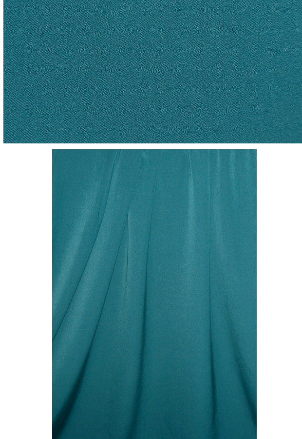 RPL bottomweight stretch gabardine - teal 1.75 yds