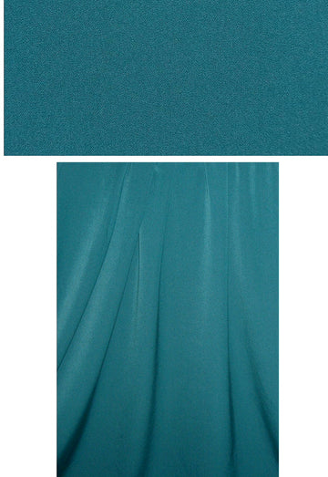 RPL bottomweight stretch gabardine - teal 1.625 yd