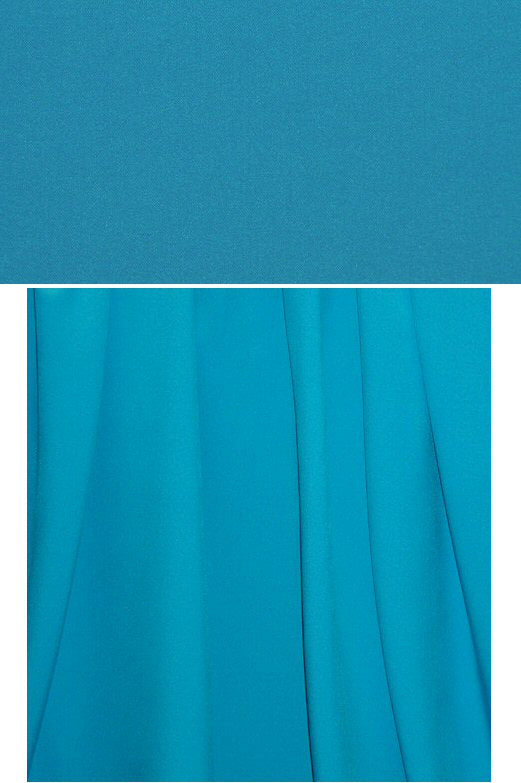 RPL bottomweight stretch gabardine - turq .9 yds