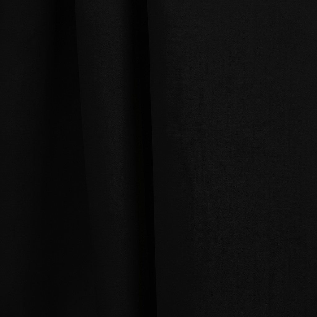 European all linen lightweight woven - black