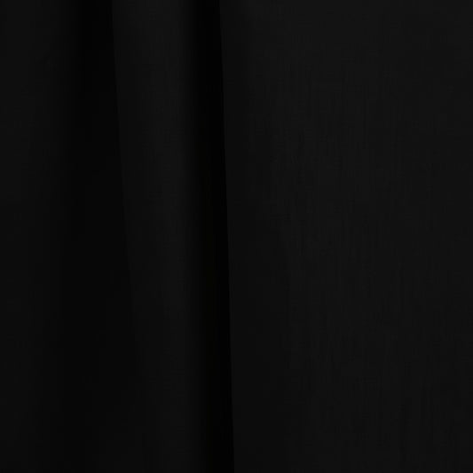 European all linen lightweight woven - black