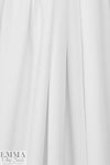 Dutch 220 gms cotton/spandex knit - optic white 1.125 yds