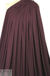merlot lightweight rayon jersey 4-way 1.625 yd