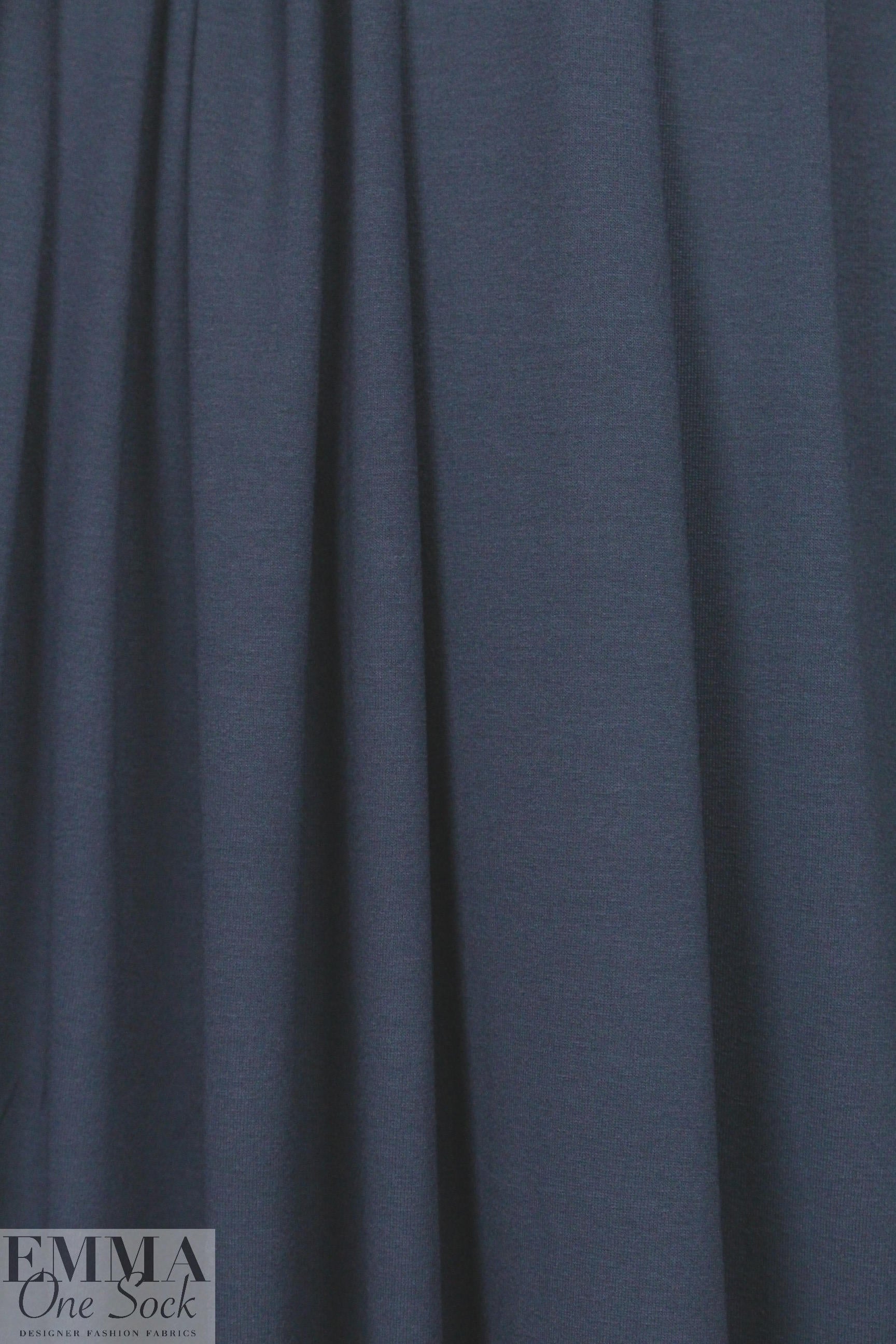 emerson blue lightweight rayon jersey 4-way 1.125 yds