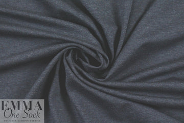 dark denim lightweight rayon jersey 4-way