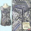 German mill digital viscose knit - intricate graphic