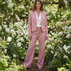 "peach blossom" lightweight stretch woven suiting