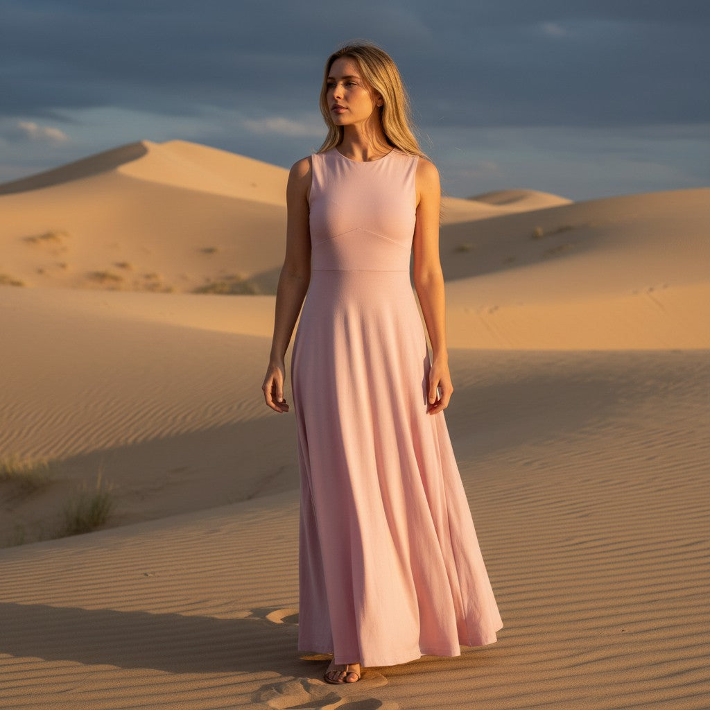 'softy' essential knit - pink blush