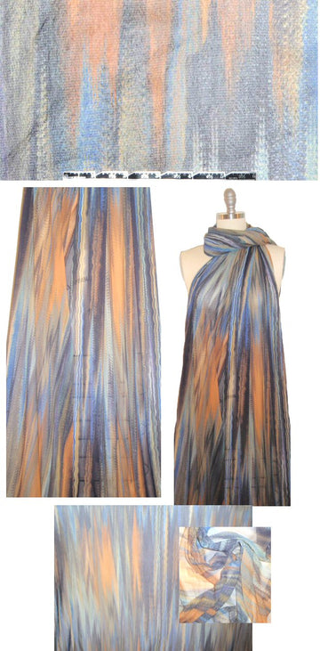 designer mesh knit - southwest sunset 1.875 yd