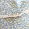 Kokka Japan "a girl's dream" ditsy tulip oxford - pastel blue