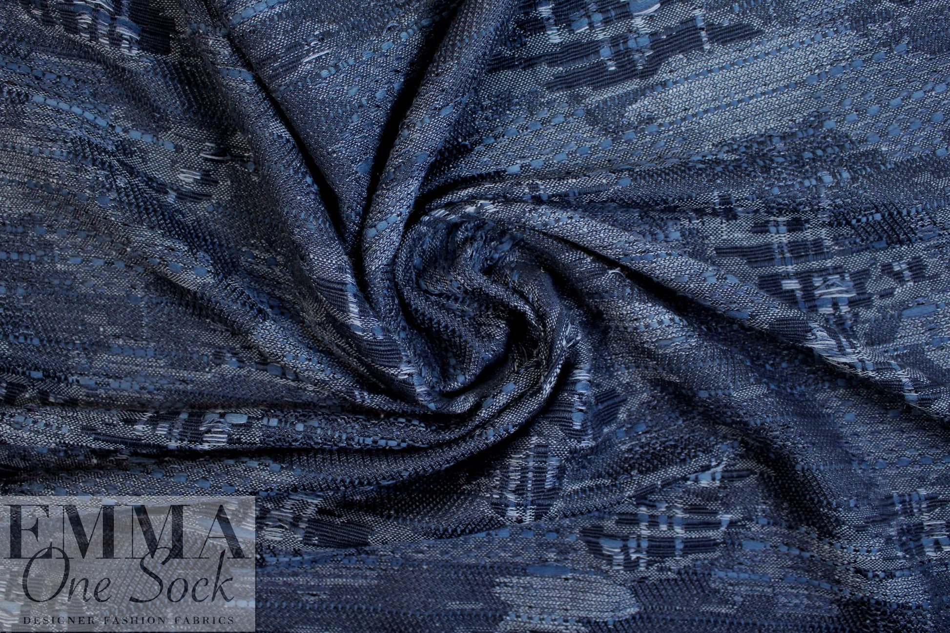 NY designer cotton blend yarn-dyed novelty weave