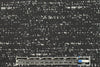 black/white specks yarn dyed doubleknit 1.66 yds